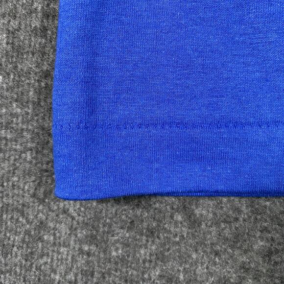 VTG T Shirt Screen Stars Reno L Blue Gold Foil Eagle Single Stitch Robert Walton - Picture 5 of 13